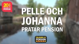 Pelle och Johanna pratar pension [upl. by Ahseinat638]