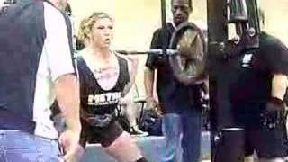 Hannah quotThe Minxquot Johnson Squats 400 Lbs [upl. by Hibbert822]