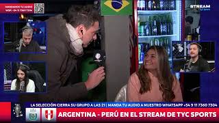 Bares brasileños en pleno Abasto de Bs As Copa América 24  Stream TyC [upl. by Sim756]