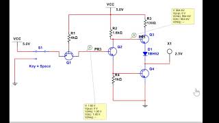 TTL logic gate NOT using multisim [upl. by Diane-Marie650]