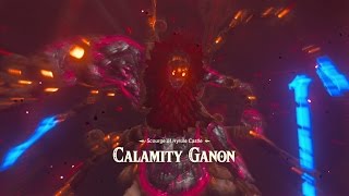 The Legend of Zelda Breath of the Wild  Scourge of Hyrule Castle Calamity Ganon Cutscene [upl. by Elocyn79]