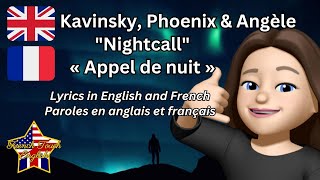 🎵⚡ NIGHTCALL  KAVINSKY ANGÈLE amp PHOENIX 🇱🇷 🇬🇧 Paroles anglais amp français  Lyrics English amp French [upl. by Greenwell]