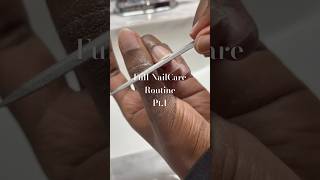 My nail care routine for strong nailsasmrsounds nails nailtutorial [upl. by So]