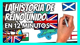 ✅ La historia de REINO UNIDO y el IMPERIO BRITÁNICO en 12 minutos  Resumen rápido y fácil [upl. by Helban]