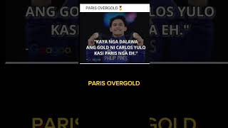 PARIS OVERGOLD CONGRATULATIONS CARLOS YULO viralvideo paris2024 olympics2024 [upl. by Gayelord]