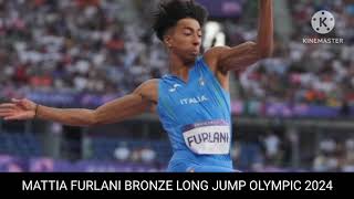 mattia furlani long jump [upl. by Antoinette]