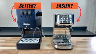 Gaggia Classic Pro Vs Breville Bambino Plus and Bambino [upl. by Bennett23]