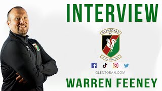 Interview  Glentoran 03 Loughgall  Warren Feeney [upl. by Candice]