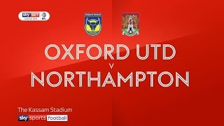 WE WON AWAY Northampton Town Vs Oxford United Matchday Vlog [upl. by Errised818]