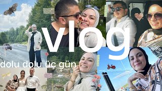 vlog ✨  feribot inegöl yayla düğün ve Tolga ♡ [upl. by Yenffad]