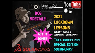 DCG Project LOCKDOWN SPECIAL Solidworks  More [upl. by Neerihs408]