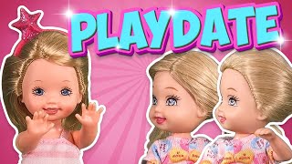 Barbie  The Twins First Playdate  Ep129 [upl. by Leugim]