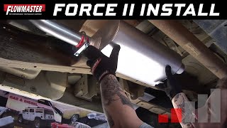 199803 Ford F150 46L 54L  Install Force II Catback Exhaust Systems 17472  817472 [upl. by Jerusalem353]