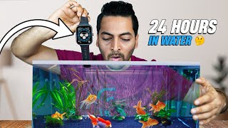 I Put This Smartwatch Inside A Fishtank For 24 Hrs  Will It Survive [upl. by Llennor]