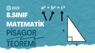 8SINIF MATEMATİK PİSAGOR TEOREMİ lgs matematik [upl. by Rosemare47]