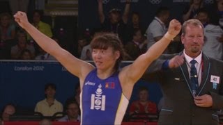 Womens Freestyle 63kg Bronze Medal Finals  London 2012 Olympics [upl. by Homer]