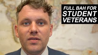 Full BAH Benefits for Student Veterans in Online Programs [upl. by Mharg]