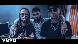 Wisin amp Yandel Anuel AA  Única Remix Official Video  Exclusive Version [upl. by Ebba]