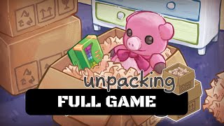 Unpacking Full Game Walkthrough Gameplay No Commentary amp Subtitles [upl. by Hedelman]