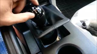 2005 Mustang Shift Boot Installation  Replacement [upl. by Yma512]