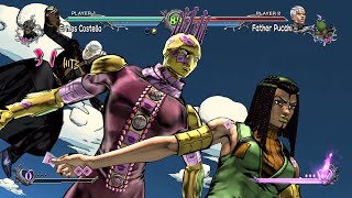 Ermes Costello TOD 100 Combo  Jojos Bizarre Adventure All Star Battle R [upl. by Adnohs]