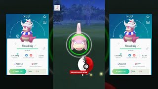 Shiny Slowpoke Shiny Slowking [upl. by Miguel893]