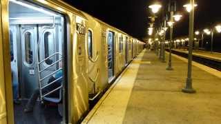 IRT Flushing Line R188 amp R62A 7 Trains at Woodside61st StRoosevelt Ave Weekend [upl. by Needan]