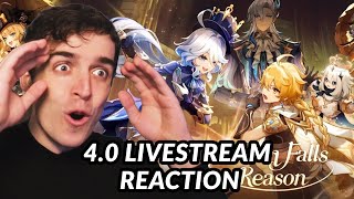 FONTAINE IS FANTASTIC 40 LIVESTREAM REACTION  Genshin Impact [upl. by Aime]