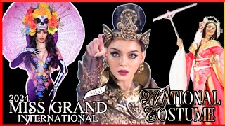 🔴 Miss Grand International 2024 TOP 20 NATIONAL COSTUME 👺 [upl. by Durante928]