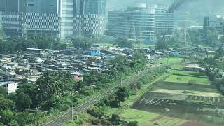 Fire at Clariant Chemicals Building Mumbai  Airoli [upl. by Philipines911]