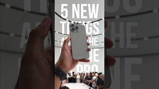 iPhone 15 Pro  Top 5 Features🔥 [upl. by Rourke]