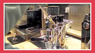 Learning to Use a La Pavoni Manual Espresso Machine [upl. by Amsa]