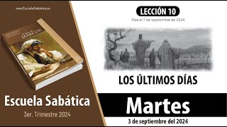 Escuela Sabática  Martes 3 de septiembre del 2024  Lección Alumnos [upl. by Hajed997]