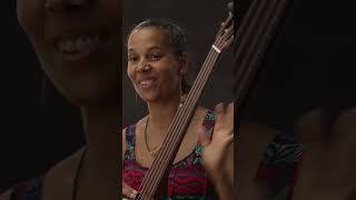 Rhiannon Giddens breaks down the clawhammer banjo style 🪕 during our latest Newport Session shorts [upl. by Dearman]