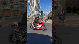 DUCATI Panigale 1299 Superleggera Akrapovic racing full exhaust sound Akrapovic or Termignoni [upl. by Elkin]