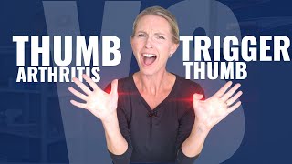 Trigger Thumb Versus Thumb CMC Arthritis What’s the Difference [upl. by Joab]