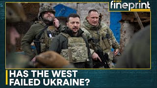 RussiaUkraine War 2 years into war wests optimism flips into unremitting gloom  WION Fineprint [upl. by Laval507]