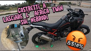 Africa Twin lasciata sui monti Nebrodi  motociclismo e passione nel risolvere i problemi  Sicilia [upl. by Chema916]