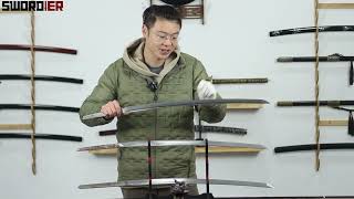 SwordierReview  Spring Steel T10 Tamahagane Which is Your Pick For Japanese Katana katana [upl. by Lalage]