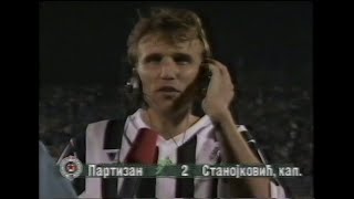 Vujadin Stanojković  Svi golovi za Partizan 19891993 [upl. by Oirad]