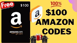 Get New Amazon Gift Card Giveaway FREE Amazon 100  🤑 [upl. by Tirrej74]