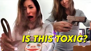 Alinity Gets An “Explosive” Gift From A Viewer [upl. by Ileak545]