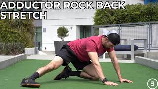 Adductor Rock Back Stretch [upl. by Edina]