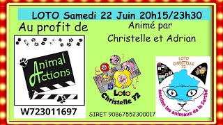 Loto Samedi 22 Juin 20h15 [upl. by Nilkoorb244]