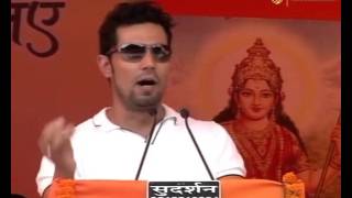 BoLLyWooD Actor RandeeP Hoodas VERY EMOTIONAL SPEECH    in JAT AndoLan Hit RoHTaK [upl. by Noirb]