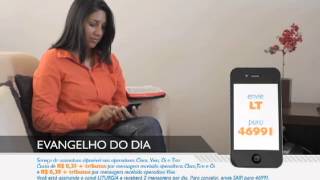 Receba a liturgia diária no seu celular [upl. by Llewon]