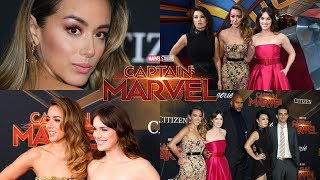 Chloe Bennet  AoS Cast Red Carpet Captain Marvel [upl. by Obadias]