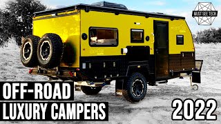 9 Best Camping Trailers that Combine Offroad Readiness with Premium Interior Comforts [upl. by Valerye]