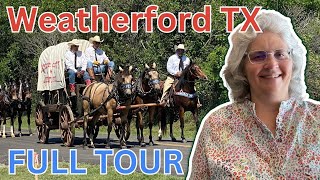 Weatherford FULL TOUR vlog  Living in Weatherford TX  Relocating to Ft Worth TX  Wendy Mema [upl. by Allicserp367]