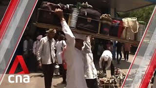 Mumbais famous dabbawala lunchbox carriers struggle to survive amid COVID19 pandemic [upl. by Kcinemod]